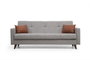 Atelier Del Sofa Polya Sofá Cama de 3 Plazas Gris Claro